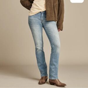 NWT Lucky Brand Mid Rise Authentic Straight Leg Jeans Size 8 S181